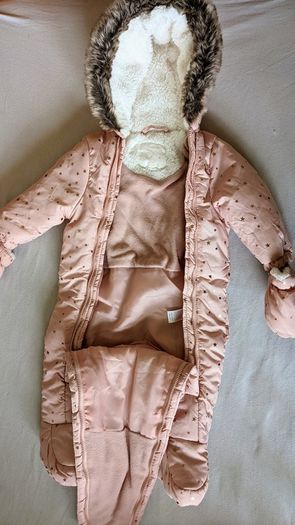 New Baby Snowsuit 3-6months