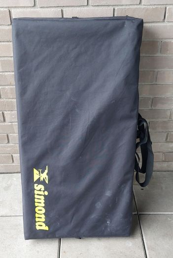 Simond Block Pad Bouldering Mat Climbing Crashpad Crash Pad Matt Outdoor Climb High Ball SNAP Ocun E9 Metolius Organic Edelrid Mammut Asana Send Kinetic DMM