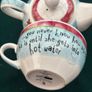 A Ceramic One Cup Teapot. Image 2