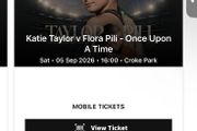 Katie Taylor tickets face value tickets.