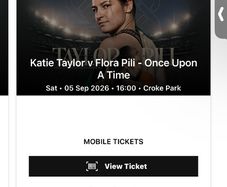 Katie Taylor tickets face value tickets.