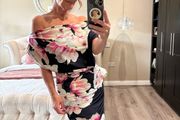 midi dress from atom label