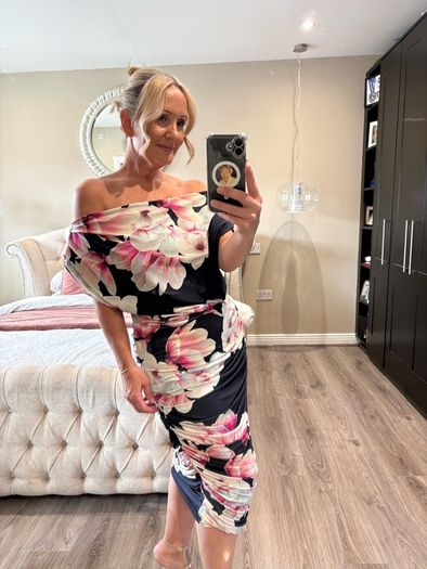 midi dress from atom label