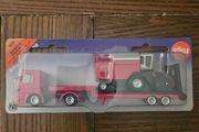 Siku 1620 Low Loader with Combine Harvester die-cast model