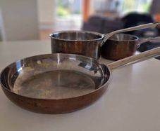 Copper Pots & Pan
