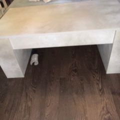 grey coffee table