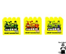 LEGO Yellow Promotional Brick 2x4 Fabrik Brick 2014 2015 And 2016 Hard To Find From Factory Germany Resort