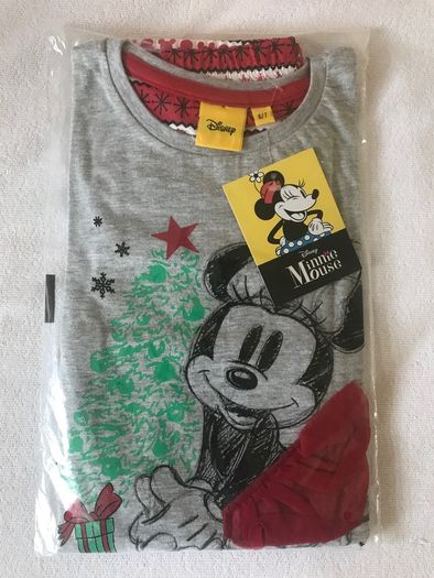 Disney Minnie Mouse Christmas Pyjamas, Size 6-7 Years