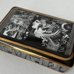 Endre Szasz(1926-2003)Bauhaus jewellery box Hollohaza