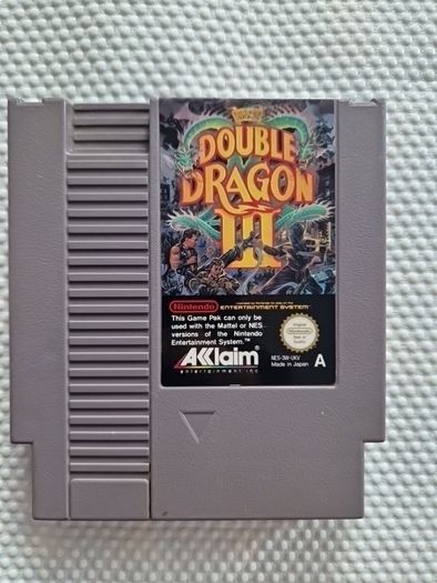 Double Dragon III 3 Nes Nintendo Arcade Retro Games Original