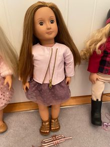 Our generation doll and outfits- priced separately
