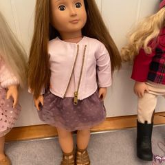 Our generation doll and outfits- priced separately