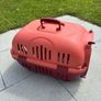 pet crate with door and opening roof Image 3