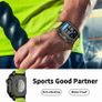 Waterproof Case Shell for Apple Watch 42mm model (Series 4 / 5 / 6 ) Red Black / Lime Green Black Integrated Wristband Sport Bracelet Image 4
