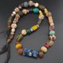 Vintage Mix Asian African Pumtek & Glass Beads Necklace Image 8
