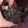 Pair of French Reims Glass Candle Holders Image 5