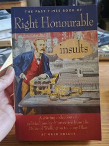 Right Honourable Insults Greg Knight