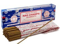 main image for ad Best value NAG CHAMPA Agarbatti Incense Satya Sai Baba 100g Packet 85-95 sticks
