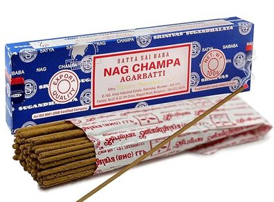 Best value NAG CHAMPA Agarbatti Incense Satya Sai Baba 100g Packet 85-95 sticks