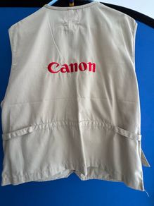 Canon photography vest