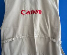 Canon photography vest