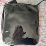 Guess black patent Handbag as new Image 5