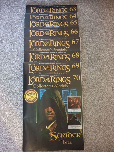 Lord of the Rings (lead) 86 models total.