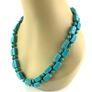 Vintage Turquoise Beaded Necklace Image 3