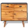 Sideboard Solid Acacia Wood 90x33.5x83 cm Image 2