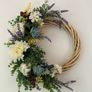 Handmade Floral Door Wreath Image 3