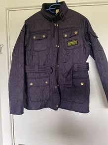 Barbour International Girls Jacket Size XL.  Ladies size 6