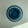 Vintage Scandinavian blue glass gulvase OTTO BRAUER Image 4