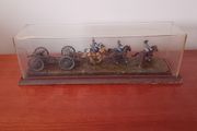 American Civil War,Artillery Diorama in Display case
