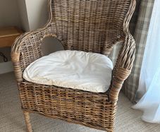 IKEA Byholma Wicker Armchair