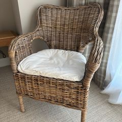 IKEA Byholma Wicker Armchair