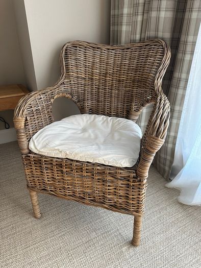 IKEA Byholma Wicker Armchair