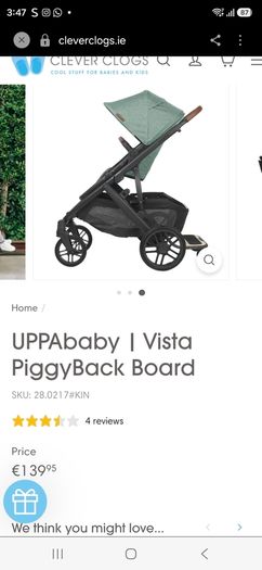 UPPAbaby | Vista PiggyBack Board