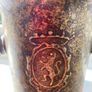 Antique Apothecary Mortar and pestle Lions Crest Image 3