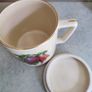 MUG WITH LID Designed and Produced Specially Fre Festaan 3. Mason Lid Precadilly Established 1707 Frown Devon England Potters For Over 100 Years Image 6