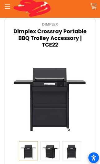 BBQ - Brand new electric Dimplex