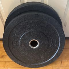 Olympic Bumper Weight Plates - 2 x 10KG's