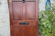 solid mahogany front door
