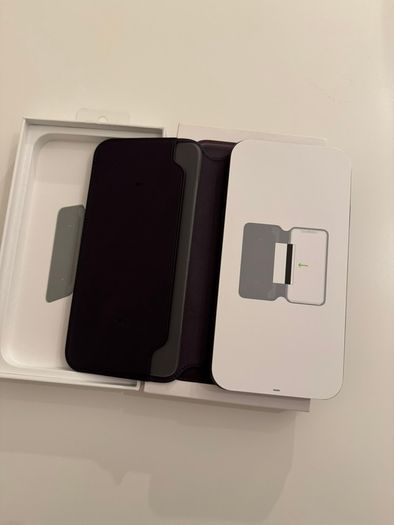 iPhone 11 Pro Max Leather Folio Aubergine