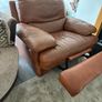 Leather electric recliner. Image 2