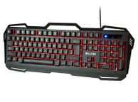main image for ad New 104 Keys Cold Metal Steel LED USB Wired Gaming PC Keyboard Computer #1199