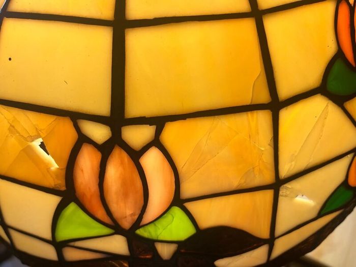 Tiffany Lamp & Ceiling Light