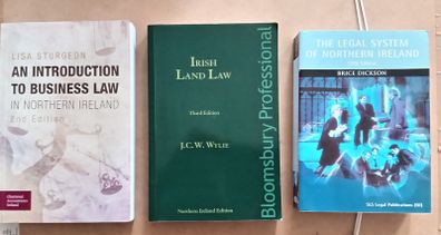 Three Northern Ireland Legal Books