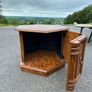 Antique wood cabinet Image 2