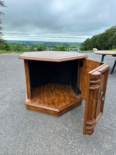 Antique wood cabinet