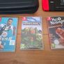 Nintendo Switch  + 4 Games + case Image 2